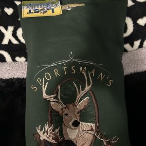 Vintage 90’ lost terrain sportsman paradise sweatshirt nature.